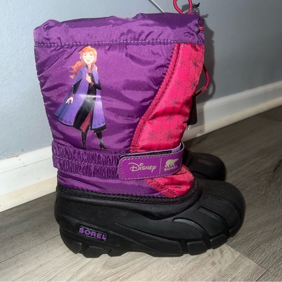 Sorel Size 13 Children's Disney Frozen Anna Edition Winter Boot Insulated NWT - Picture 1 of 5